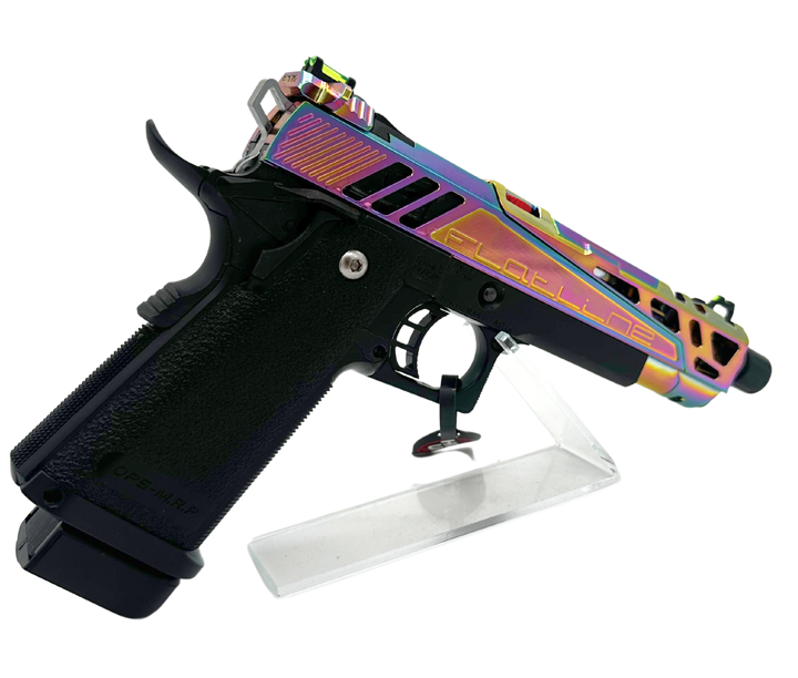 Full Auto Custom Tokyo Marui 5.1 Airsoft Pistol Electroplated Rainbow - image 1