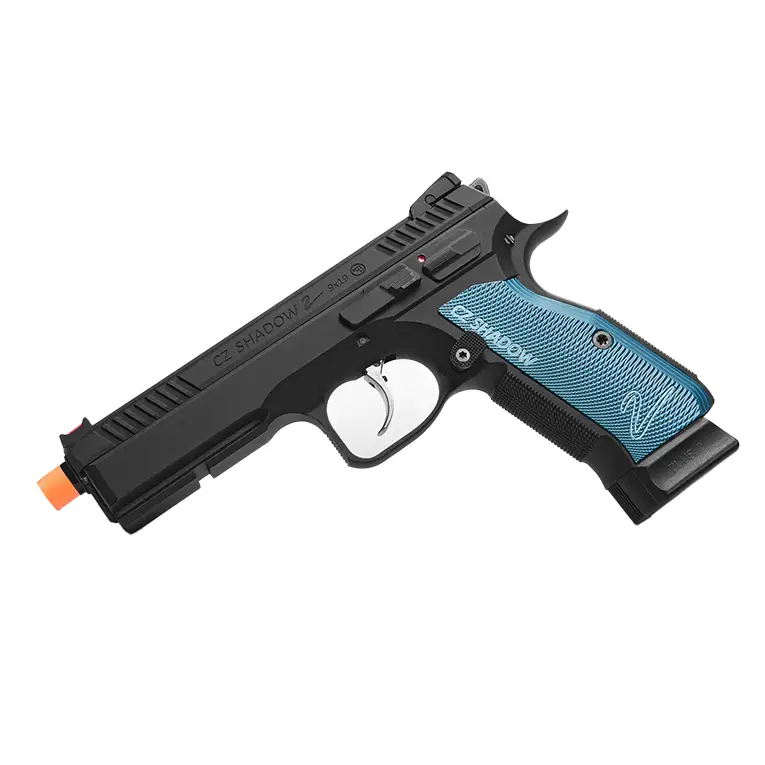 ASG CZ Shadow 2 Gas Blowback CO2 Airsoft Pistol (Black and Blue)