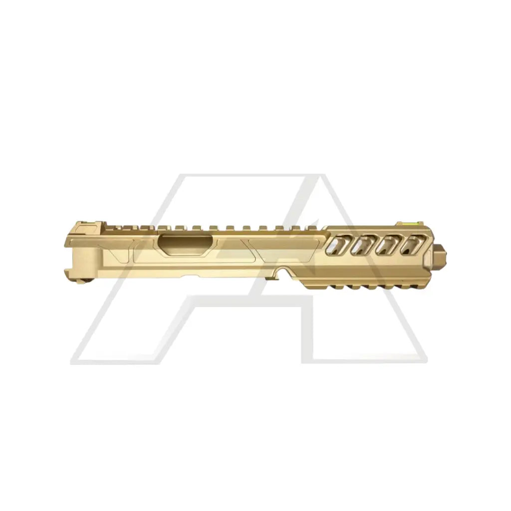 CTM CNC FUKU-2 Long CNC General Upper Set for AAP-01 Airsoft Pistols Action Army GBB Slide Gold