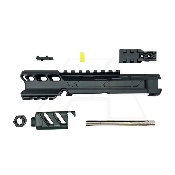  CTM CNC FUKU-2 CNC V1 General Upper Set for AAP-01 Airsoft Pistols Action Army Inner Barrel cover Slide Sight Black