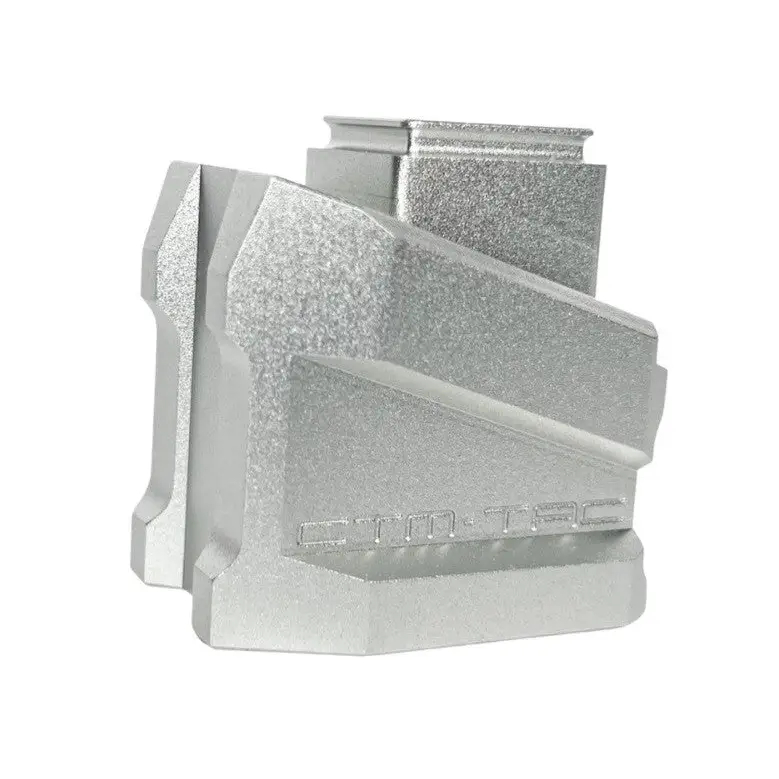 CTM AAP/Glock Mag Extension silver