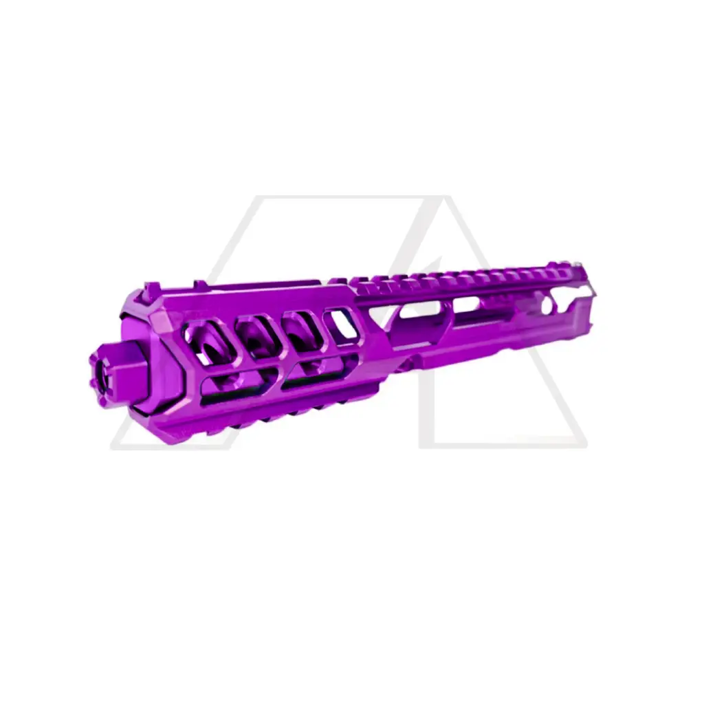  CTM FUKU-2 CNC Skeletonized Upper Set for AAP-01 Airsoft Pistols Purple