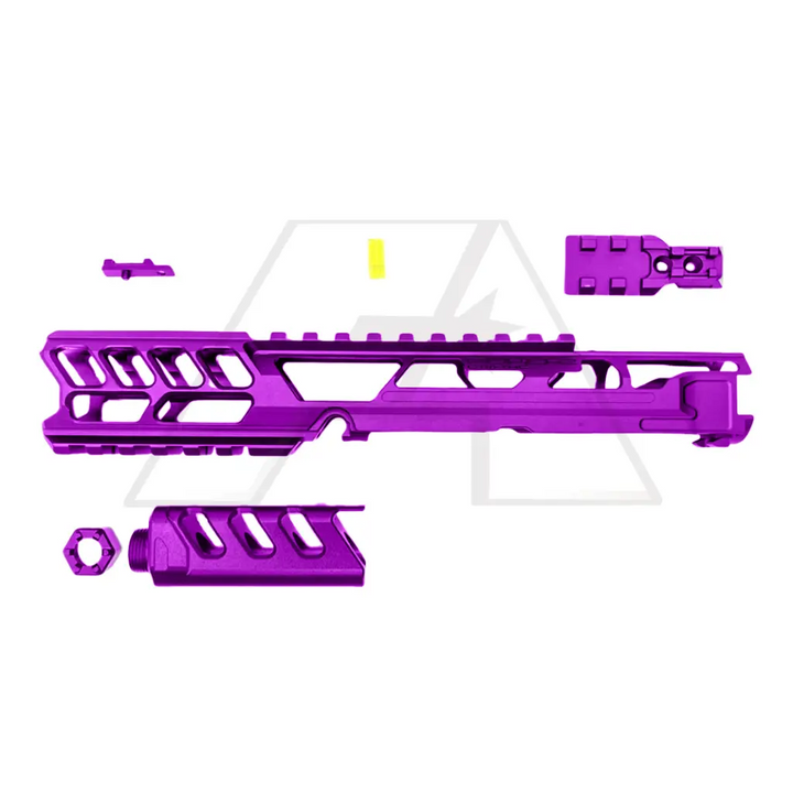  CTM FUKU-2 CNC Skeletonized Upper Set for AAP-01 Airsoft Pistols Purple Parts sights mounts inner