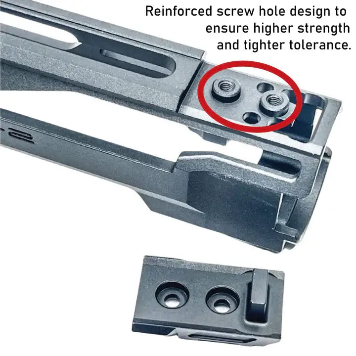 CTM TAC FUKU - 2 Skeleton Upper receiver for AAP - 01 - GBB