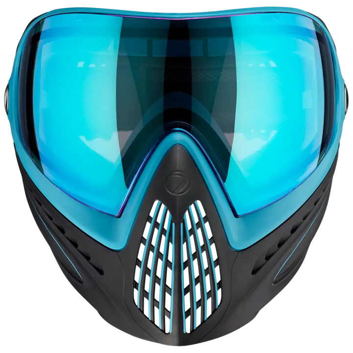 Dye i4 Airsoft Paintball Full Face Mask Powder Blue Protection Anti Fog Black