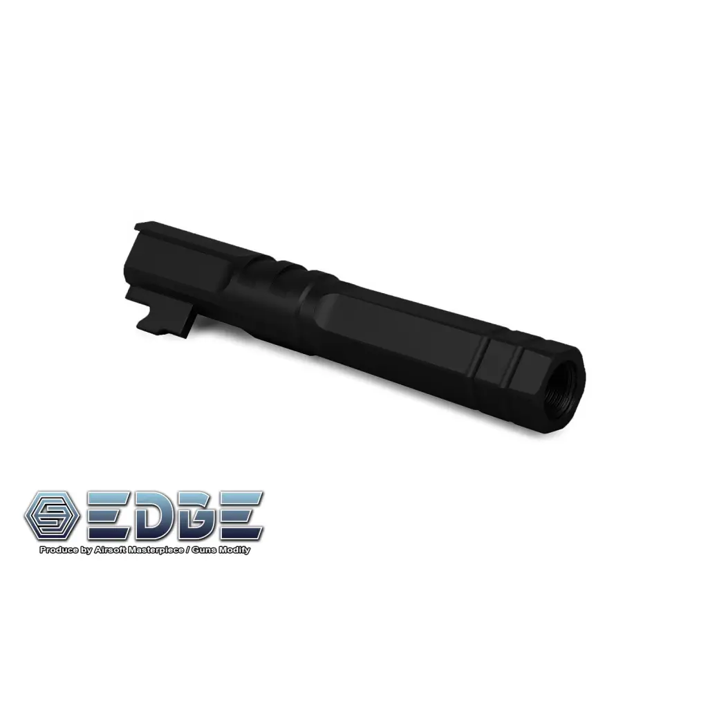 EDGE “HEXA” Aluminum Outer Barrel for Hi - CAPA 4.3 - Black