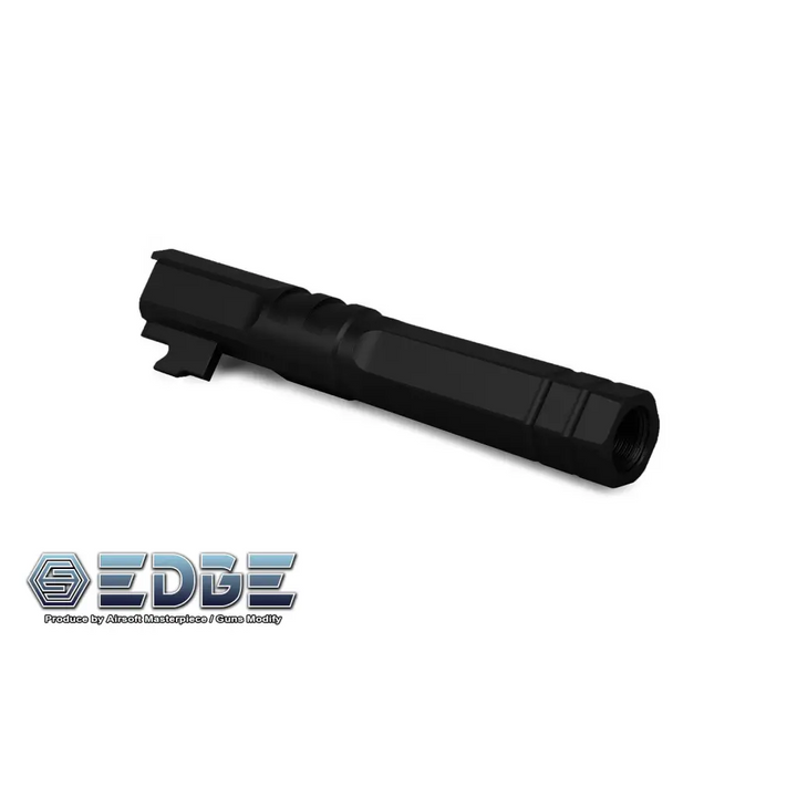 EDGE “HEXA” Aluminum Outer Barrel for Hi - CAPA 4.3 - Black