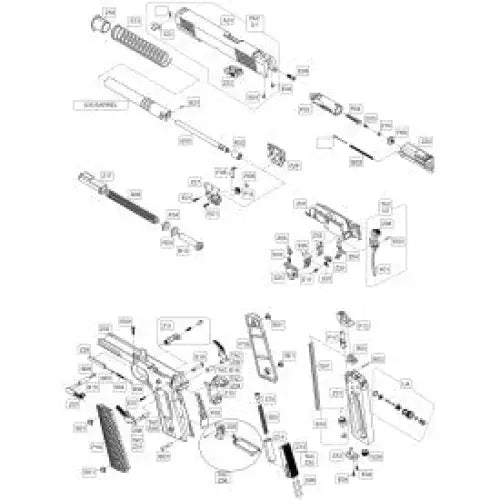 Elite Force Airsoft 1911 Mag Rebuild Kit - Internal