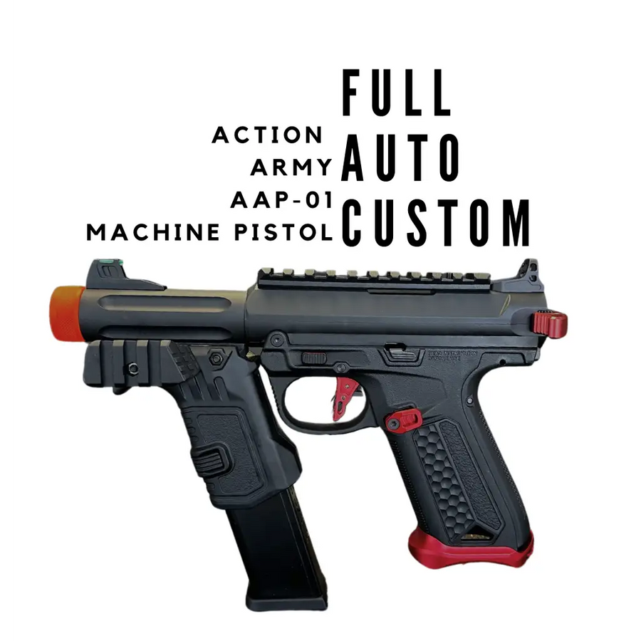 Full Auto Custom Action Army AAP - 01 Machine Pistol