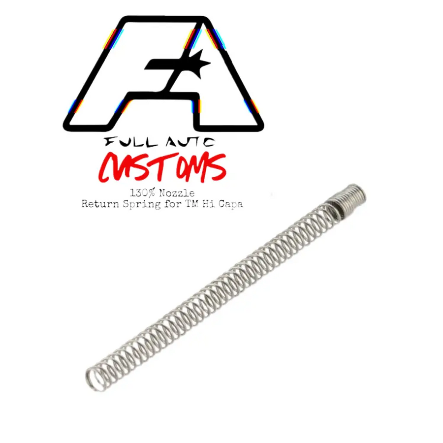 Full Auto Customs 130% Nozzle Return Spring for Tokyo Marui