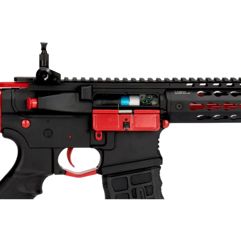 G&G Combat Machine CM16 SRXL Airsoft M4 AEG Rifle Red Edition