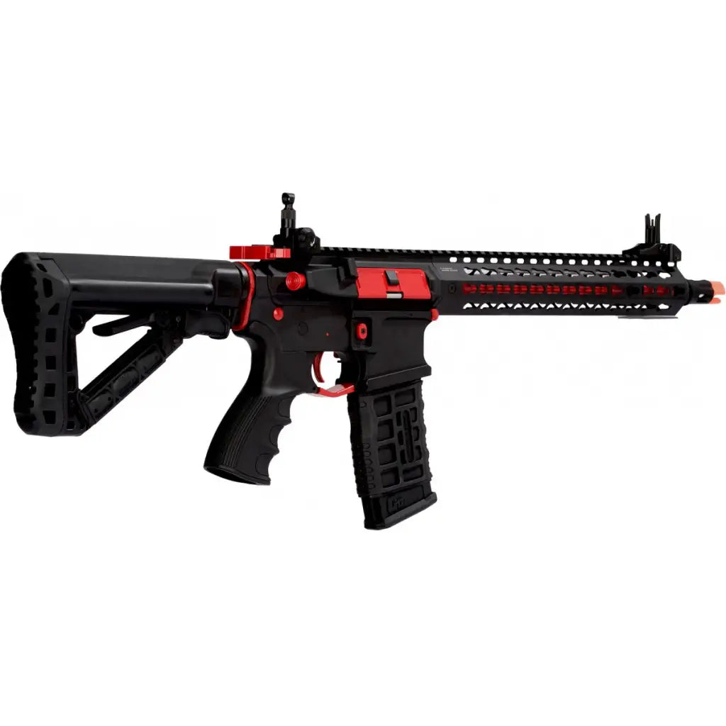 G&G Combat Machine CM16 SRXL Airsoft M4 AEG Rifle Red Edition