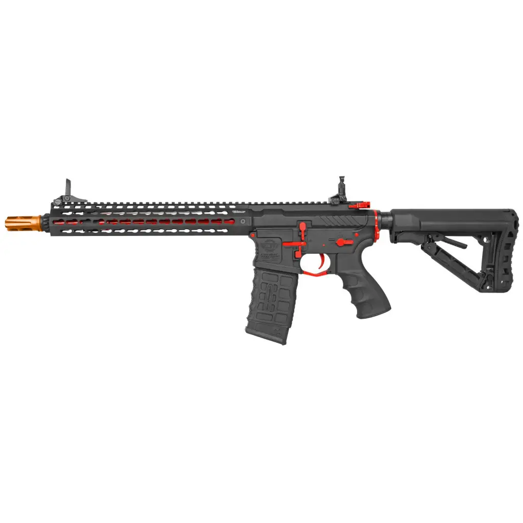 G&G Combat Machine CM16 SRXL Airsoft M4 AEG Rifle Red Edition