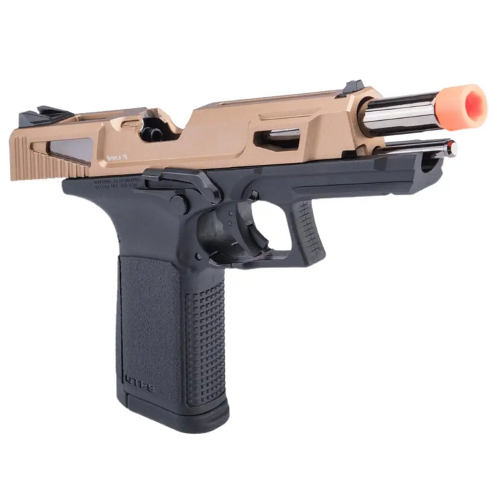 G&G GTP9 - MS Metal Slide Gas Blowback Airsoft Pistol Tan