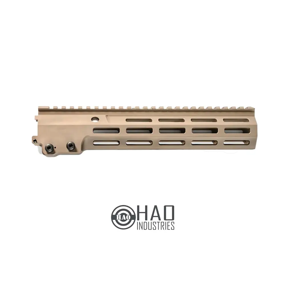 HAO MK16 M-Lok 10.5" Free Float Railed Handguard for Airsoft Rifles Tan FDE