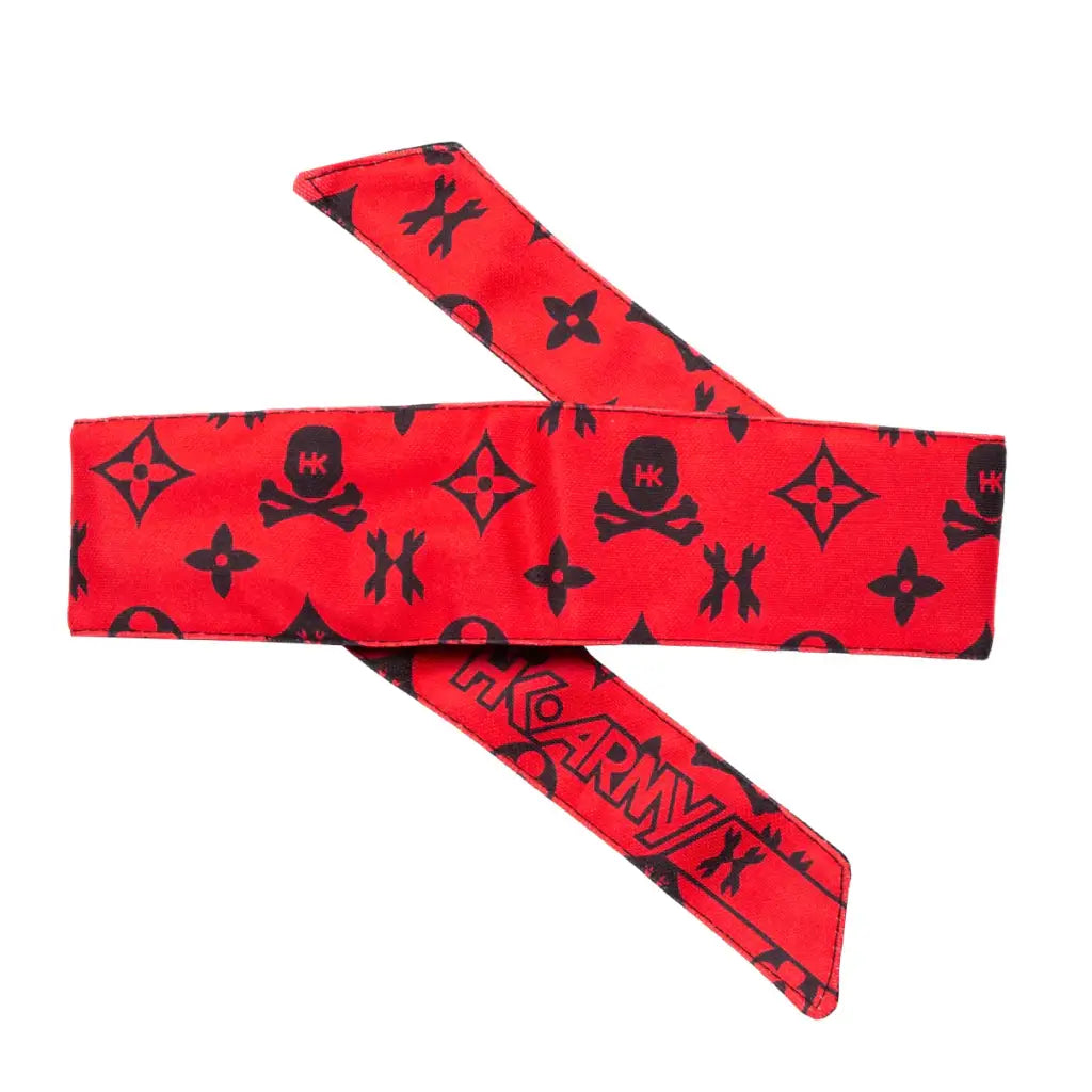 HK Army Headband - Monogram Red/Black Tactical Gear