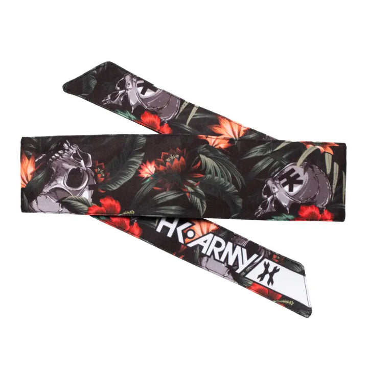 HK Army Headband - Tropical Skull Black Tactical Gear