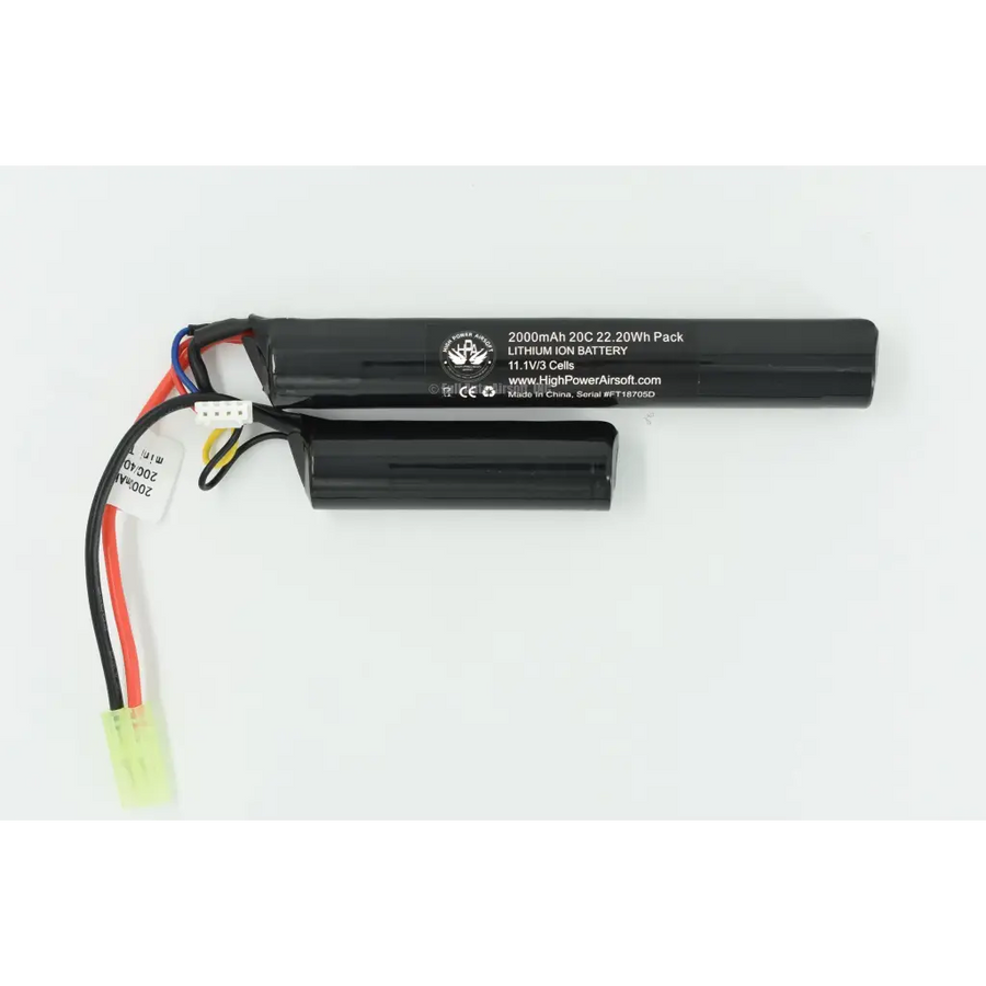 HPA 11.1v 2000 Mah Li-ion Battery Nunchuck 