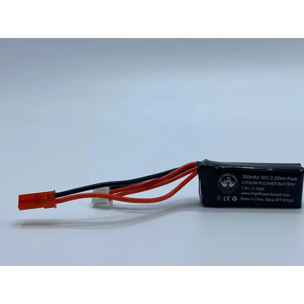 HPA 7.4v 300mAh LIPO Battery HPA Battery