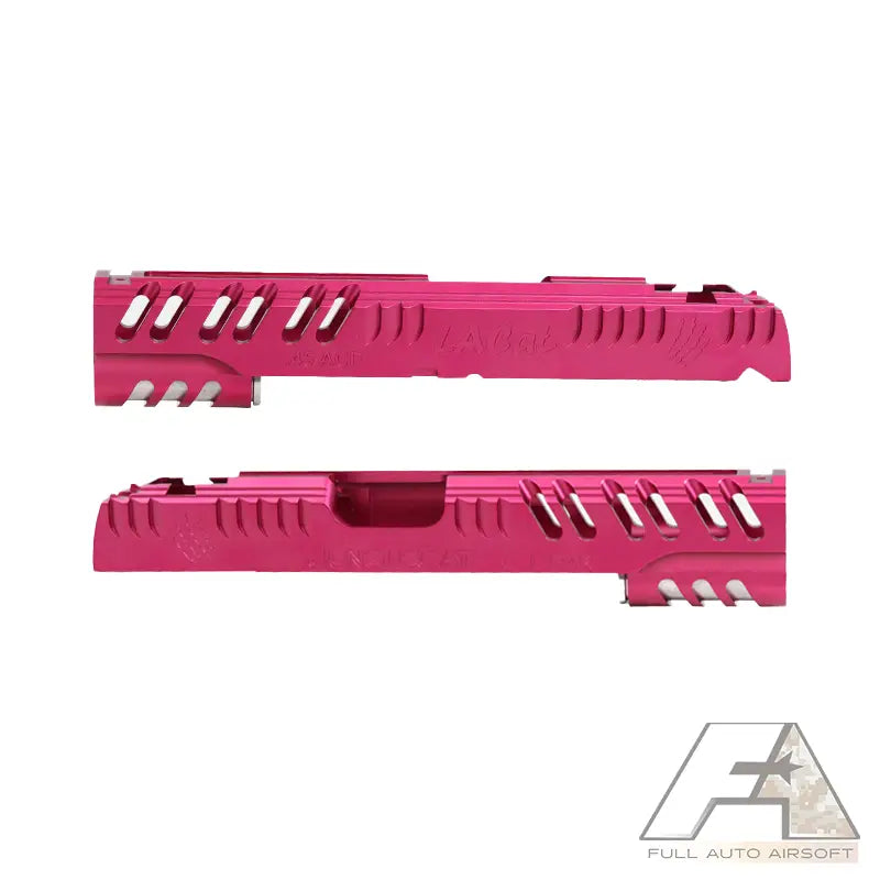 LA Capa Customs 5.1 JungleCat Jungle Cat Aluminum Slide for 5.1 Hi-Capa Airsoft Pistol Pink