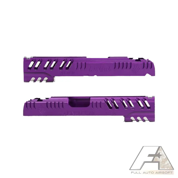 LA Capa Customs 5.1 JungleCat Jungle Cat Aluminum Slide for 5.1 Hi-Capa Airsoft Pistol Purple