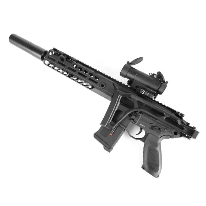 Laylax Lightweight Airsoft Folding Stock for Picatinny Rail Mounts