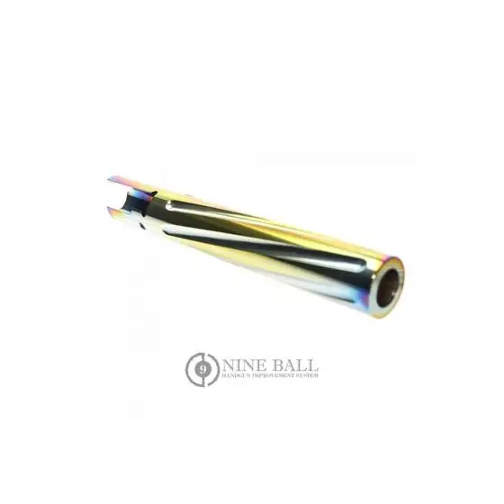 LayLax NINE BALL Hi-Capa 5.1 "Fixed" Aluminum Fluted Outer Barrel 