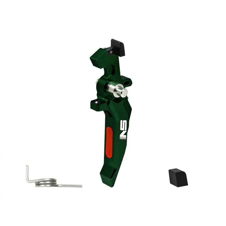 nexxspeed aeg trigger flat adjustable colors green