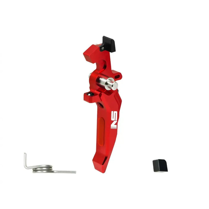 nexxspeed aeg trigger flat adjustable colors red