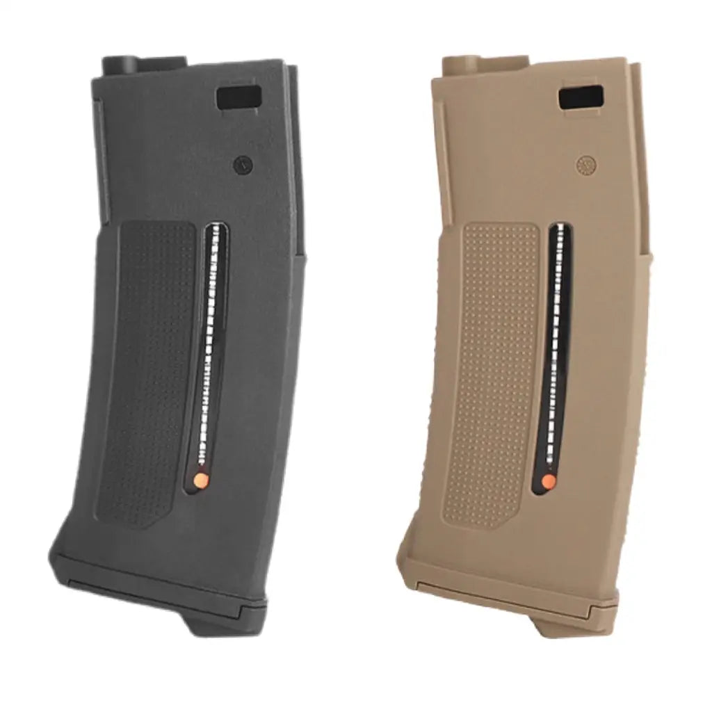 PTS Enhanced Polymer 250rd EPM1 AEG Airsoft Magazine Black Tan FDE