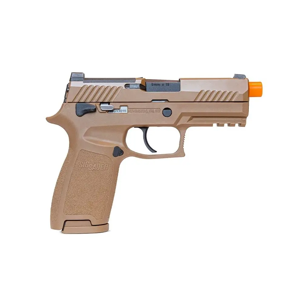 Sig Sauer PROFORCE M18 P320 MHS GBB Airsoft Pistol Tan