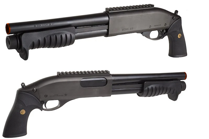 Tokyo Marui M870 Breacher Gas airsoft shotgun