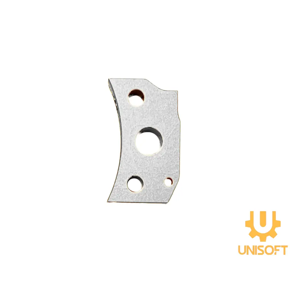 Unisoft Aluminum Curved Trigger for Hi-CAPA Gas Blowback Airsoft Pistols Silver