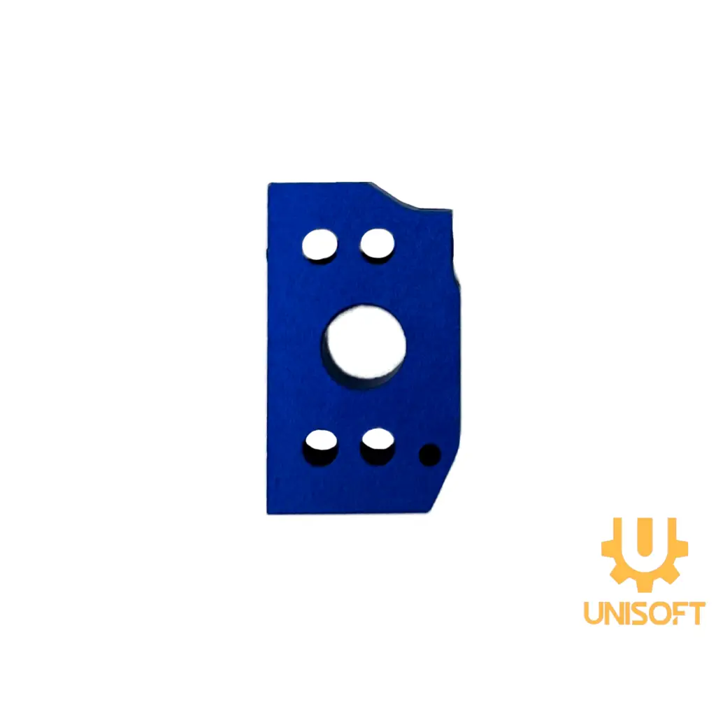 Unisoft Aluminum Straight Trigger for Hi-CAPA Gas Blowback Airsoft Pistols Blue