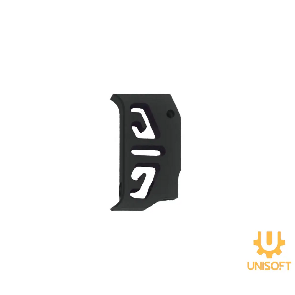 Unisoft Aluminum Trigger for Hi-CAPA Gas Blowback Airsoft Pistols T2 Straight Black