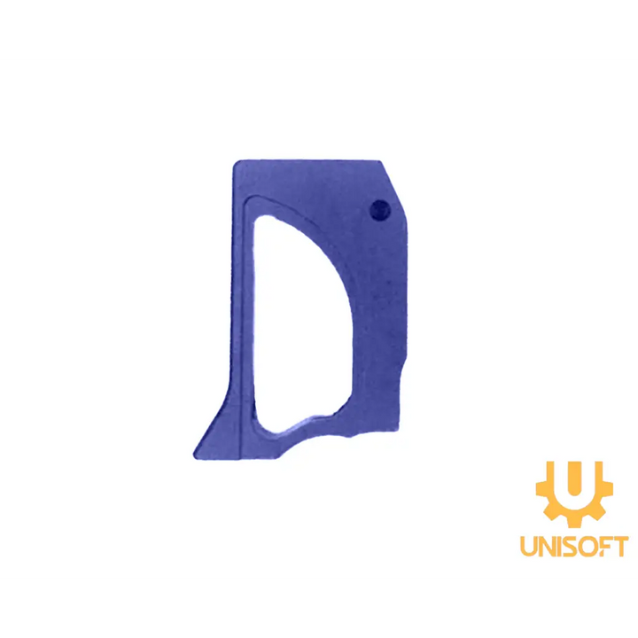 Unisoft Aluminum Trigger for Hi-CAPA Gas Blowback Airsoft Pistols Straight Curved Skeletonized